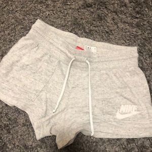 Grey Nike shorts